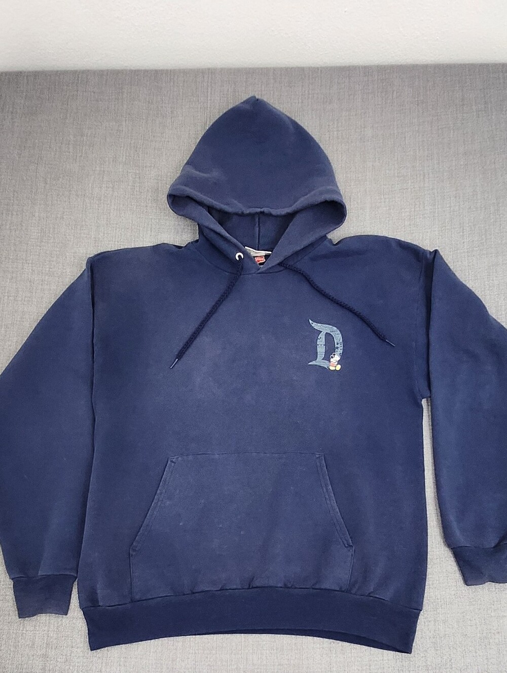 Disney Parks Disneyland Resort Faded Pullover Hoodie Large.